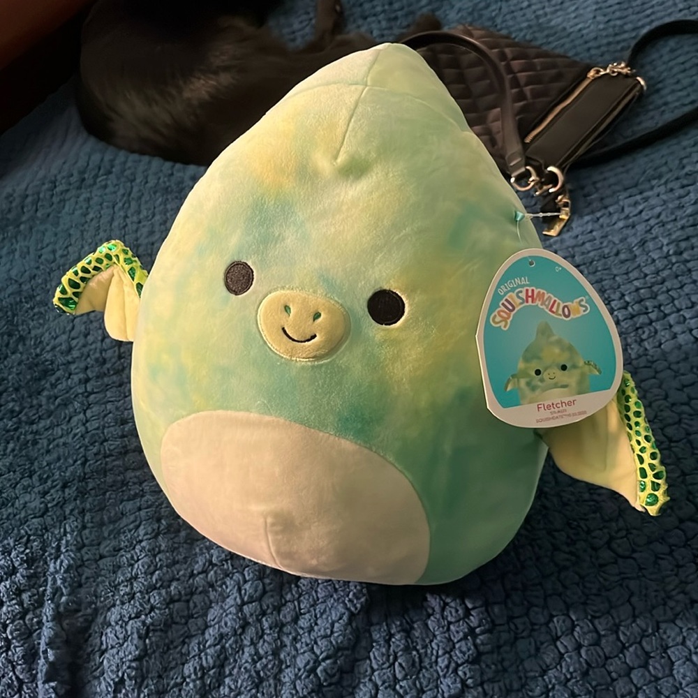Squishmallow Fletcher the Pterodactyl 11" Ultrasoft Stuffed Dino Plush Toy NWT